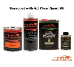 Light Buckskin Basecoat Clearcoat Quart Complete Paint Kit -Automotive Paints Store 295161054596 2