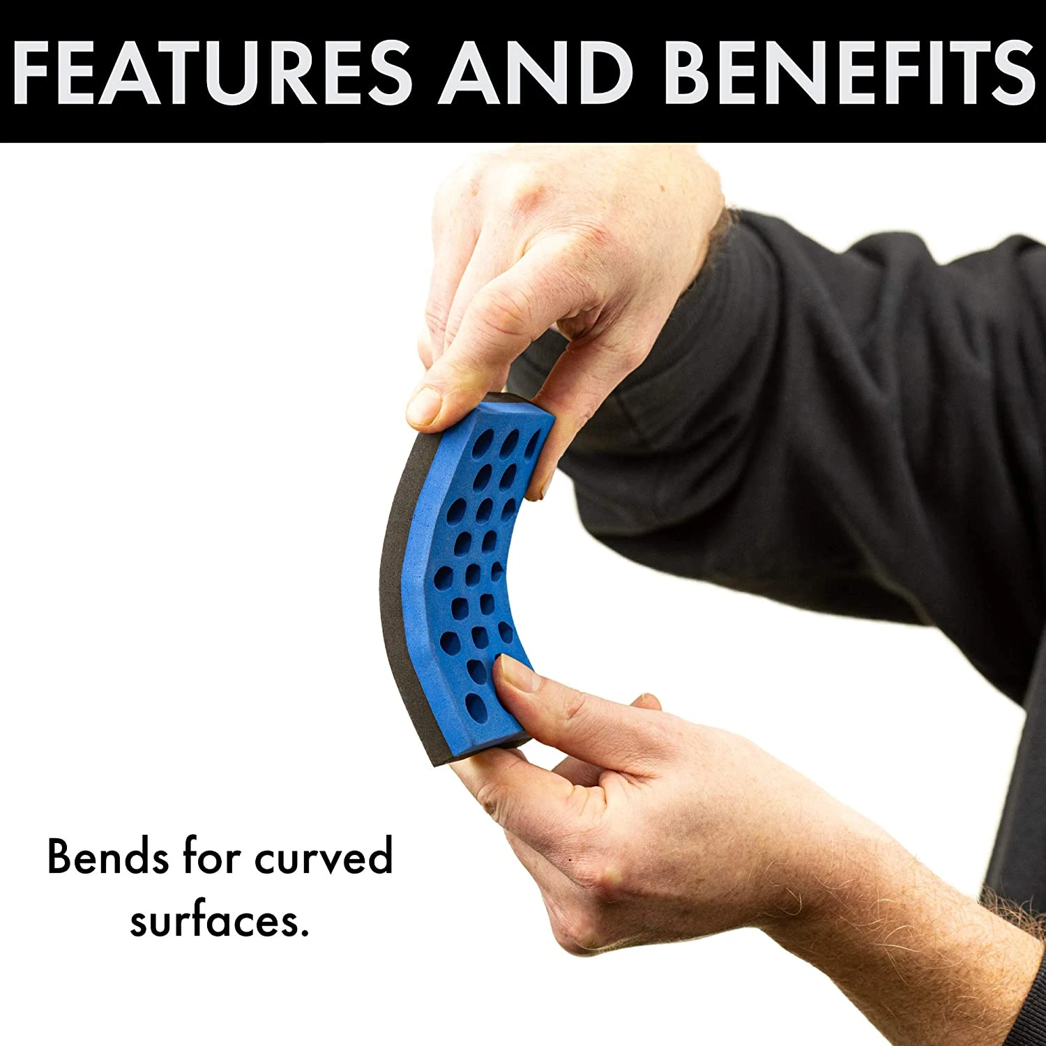 Motor Guard Holey Terror Sanding Block 2-5/8"x5-1/4" 5 Motor Guard Holey Terror Sanding Block 2-5/8"x5-1/4" - Image 3