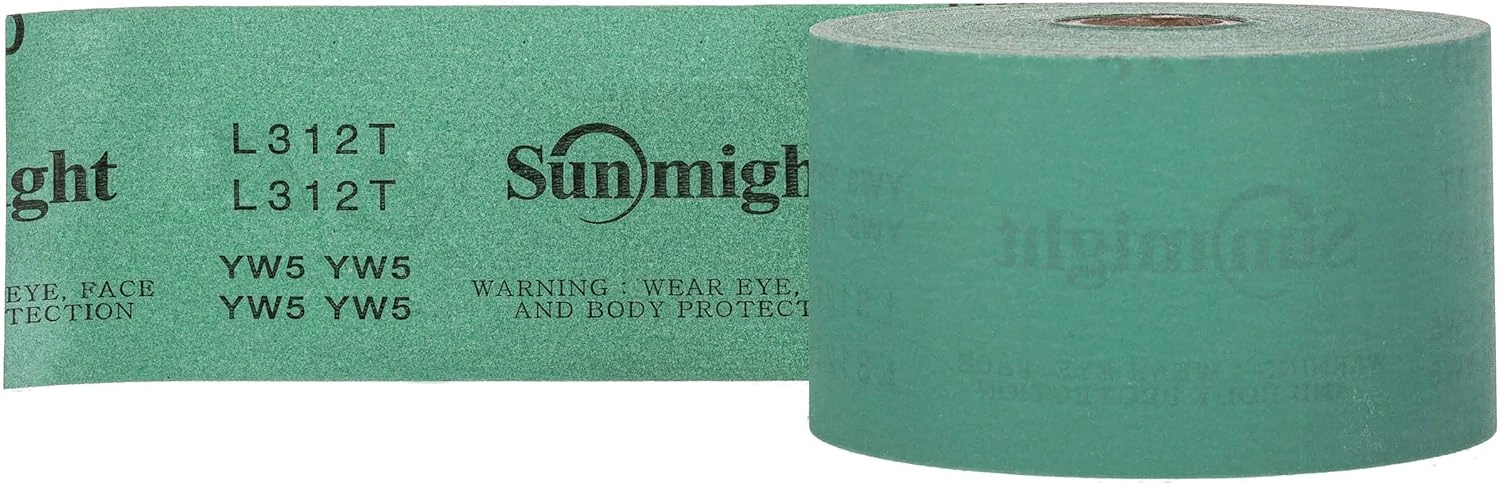Sunmight File Roll, 2-3/4 In W X 45 Yards L, PSA (Sticky) Film Backed Sandpaper 4 Sunmight File Roll, 2-3/4 In W X 45 Yards L, PSA (Sticky) Film Backed Sandpaper - Image 2