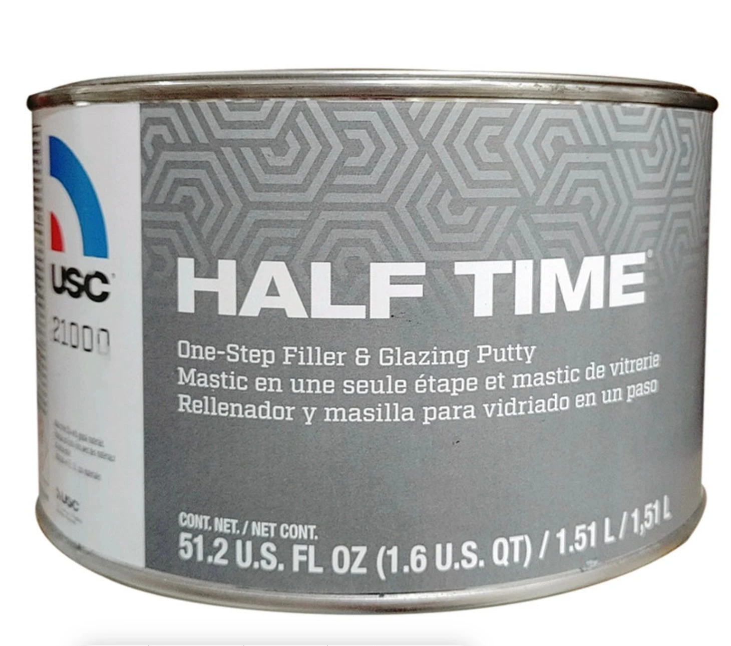 USC® HALF TIME Glazing Putty Body Filler 4 USC® HALF TIME Glazing Putty Body Filler - Image 2
