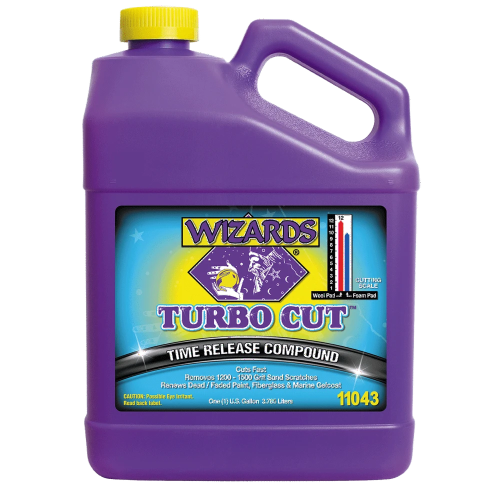 WIZARDS TURBO CUT Time Release Buffing Compound 4 WIZARDS TURBO CUT Time Release Buffing Compound - Image 2