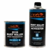 Rust Killer Epoxy Primer Sealer DTM Quart Kit Gray, Black, Or White