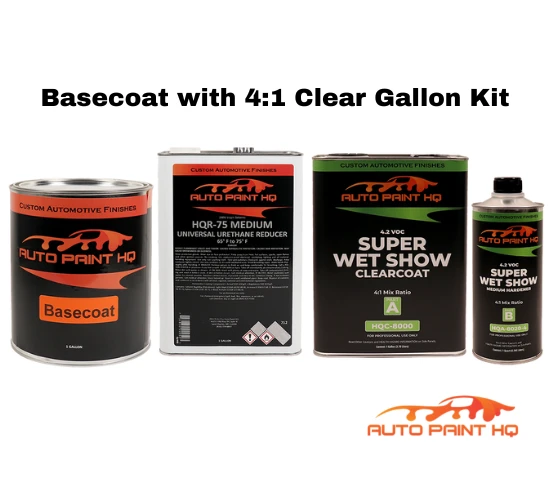 GM WA2622 Roman Red Basecoat Clearcoat Complete Gallon Kit 4 GM WA2622 Roman Red Basecoat Clearcoat Complete Gallon Kit - Image 2