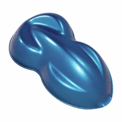 Bright Blue Metallic Basecoat + Reducer Quart (Basecoat Only) Auto Paint