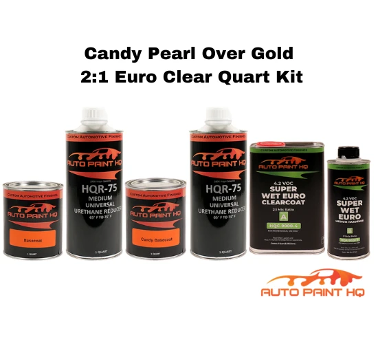 Candy Lime Basecoat Quart Complete Kit (Over Gold Base) 5 Candy Lime Basecoat Quart Complete Kit (Over Gold Base) - Image 3