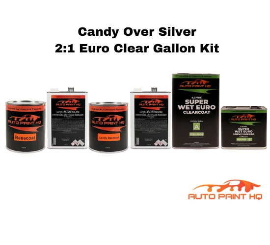 Candy Gold Over Silver Base Complete Gallon Kit 5 Candy Gold Over Silver Base Complete Gallon Kit - Image 3