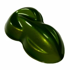 Candy Pearl Lime Gold Basecoat Quart Complete Kit (Over Black Base)