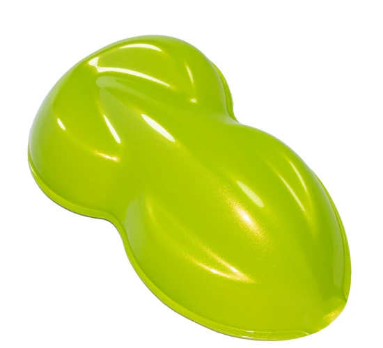 Crystal Gold Over Lime Green Tri-Coat Basecoat Clearcoat Complete Quart Kit 3 Crystal Gold Over Lime Green Tri-Coat Basecoat Clearcoat Complete Quart Kit