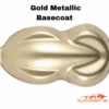 Gold Metallic Basecoat With Reducer Gallon (Basecoat Only) Paint Kit