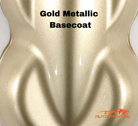 Gold Metallic Basecoat Clearcoat Complete Gallon Kit 4 Gold Metallic Basecoat Clearcoat Complete Gallon Kit - Image 2