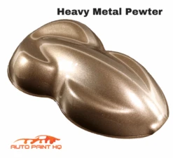 Heavy Metal Pewter Metallic Basecoat Gallon (Basecoat Only) Car Auto Kit
