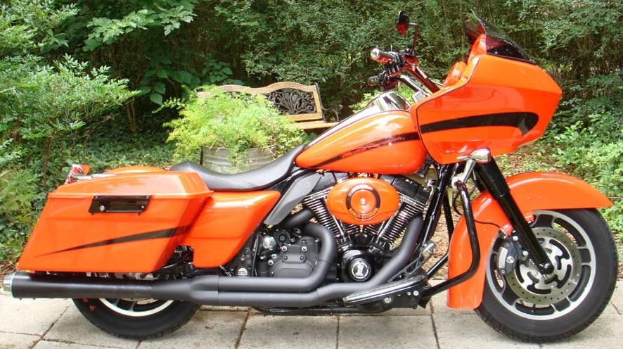Harley Davidson Mirage Orange Tri-Coat Pearl Complete Gallon Kit 3 Harley Davidson Mirage Orange Tri-Coat Pearl Complete Gallon Kit