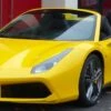 Ferrari 4305 Giallo Modena 97-21 Basecoat + Reducer Quart (Basecoat Only) Kit