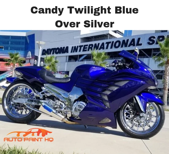 Candy Twilight Blue Quart With Reducer (Candy Midcoat Only) Auto Motorcycle Kit 4 Candy Twilight Blue Quart With Reducer (Candy Midcoat Only) Auto Motorcycle Kit - Image 2
