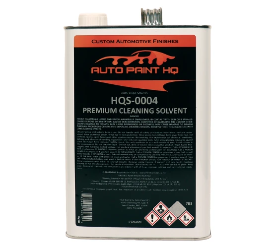 Premium Spray Gun Cleaning Solvent, One Gallon 3 Premium Spray Gun Cleaning Solvent, One Gallon