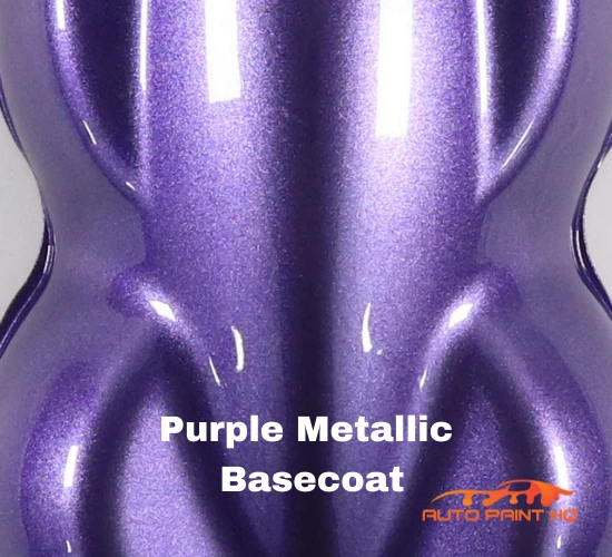 Purple Metallic Basecoat + Reducer Quart (Basecoat Only) Auto Paint Kit 4 Purple Metallic Basecoat + Reducer Quart (Basecoat Only) Auto Paint Kit - Image 2