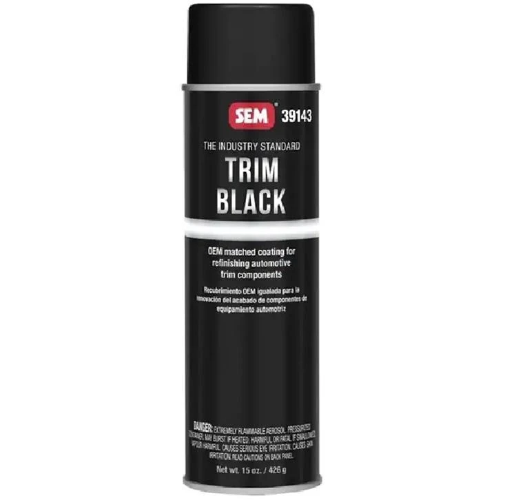 SEM Trim Black Aerosol 15oz 3 SEM Trim Black Aerosol 15oz