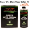 Super Wet Show Clear Coat Gallon + Quart Act 4:1 Mix Ratio Clearcoat Kit -Automotive Paints Store super wet show clear gallon