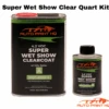 Super Wet Show Clear Coat Quart + Act 4:1 Mix Ratio Clearcoat Kit 1 Super Wet Show Clear Coat Quart + Act 4:1 Mix Ratio Clearcoat Kit -Automotive Paints Store super wet show clear quart