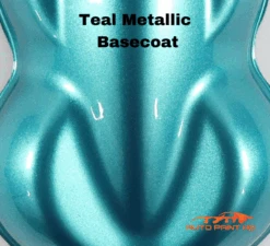 Teal Metallic Basecoat With Reducer Gallon (Basecoat Only) Paint Kit 7 Teal Metallic Basecoat With Reducer Gallon (Basecoat Only) Paint Kit -Automotive Paints Store teal met base 2
