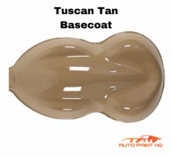 Tuscan Tan Basecoat Clearcoat Quart Complete Paint Kit